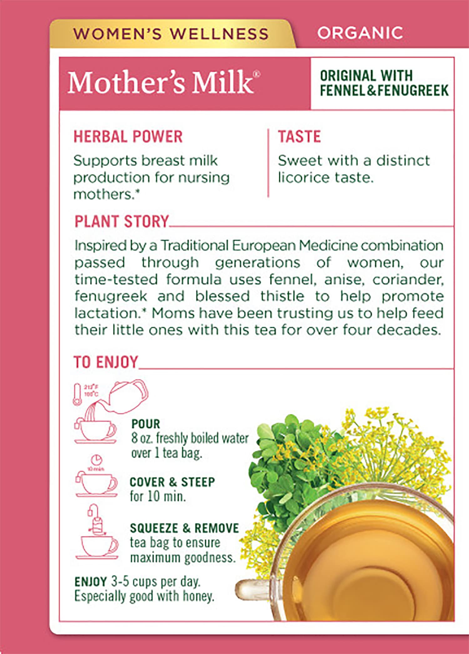 Traditional Medicinals - Mothers Milk (16bg)