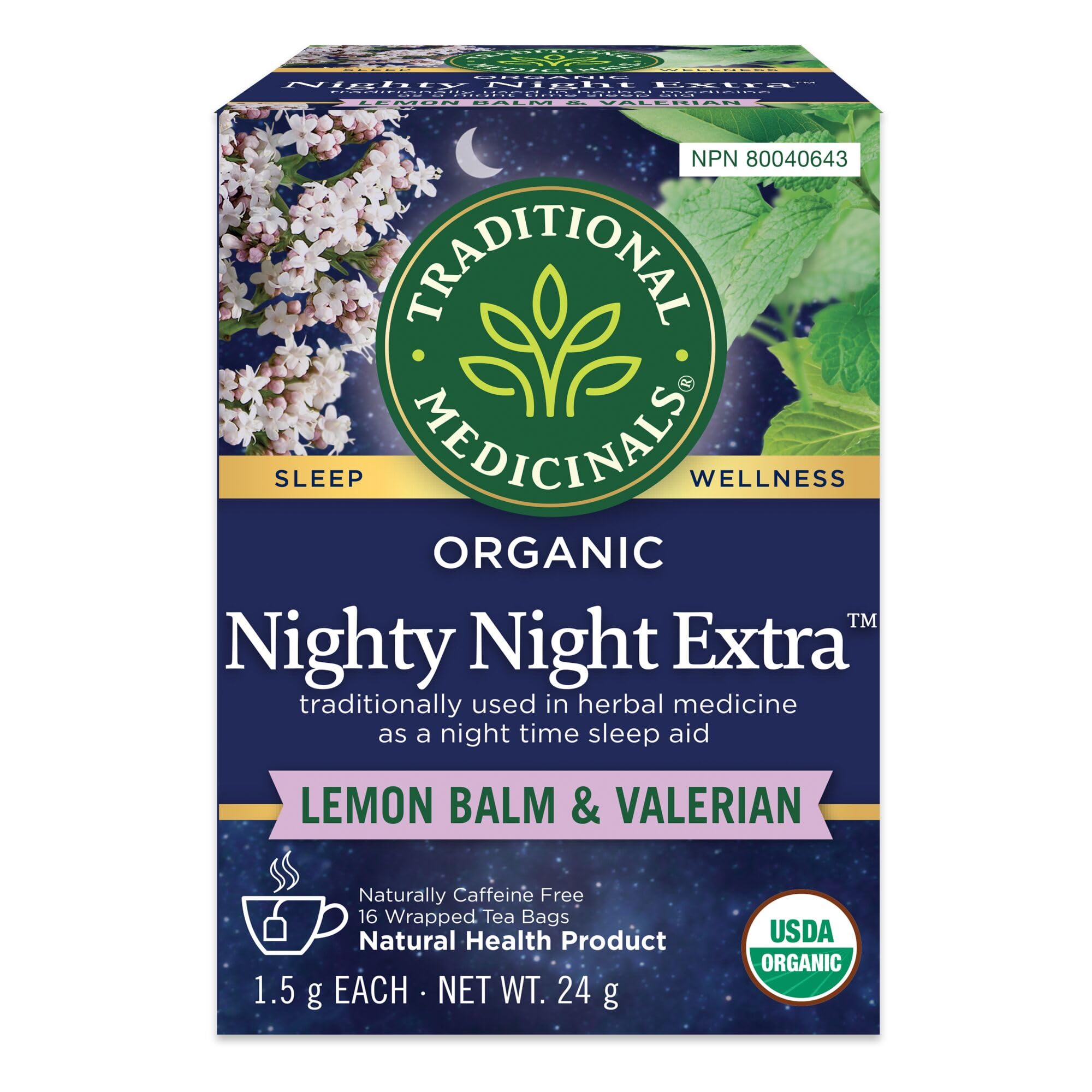 Traditional Medicinals - Organic Nighty Night Extra (16bg)