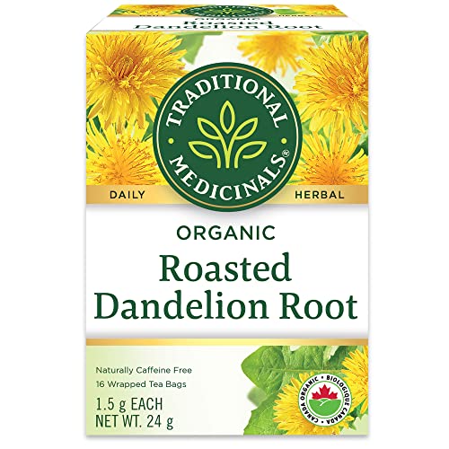 Traditional Medicinals - Organic Roasted Dandelion Root (16bg)