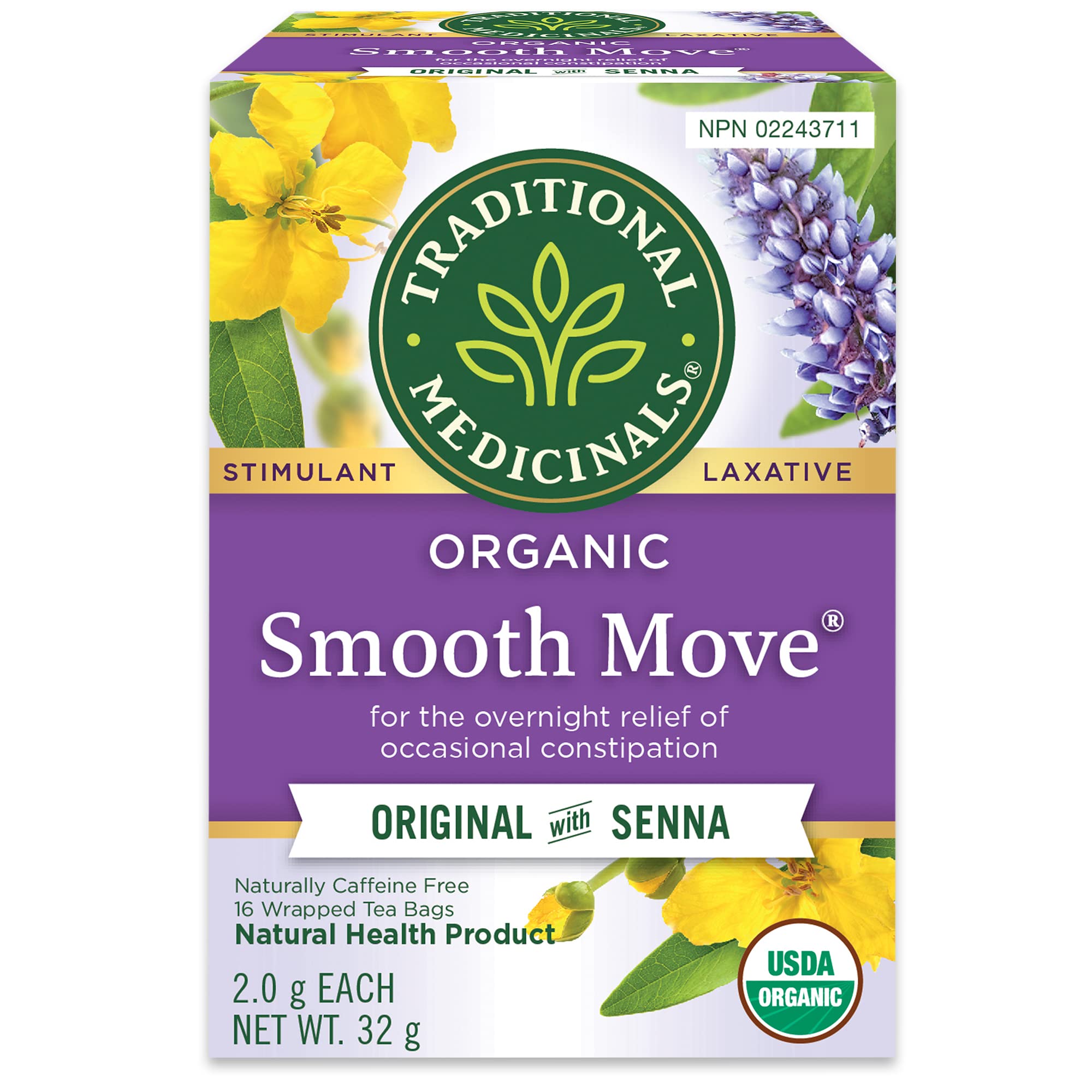 Traditional Medicinals - Organic Smooth Move (16bg)