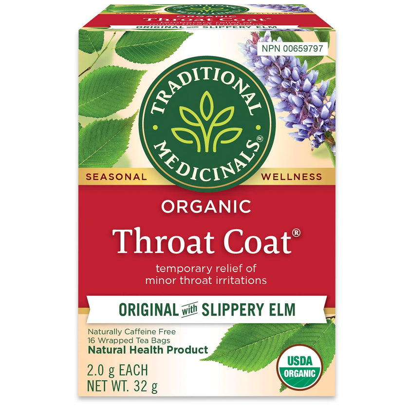 Traditional Medicinals - Organic Throat Coat (16bg)