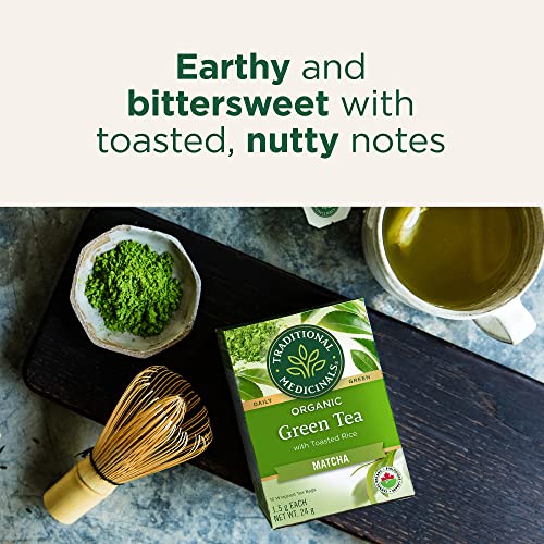Traditional Medicinals - Organic Green Tea Matcha (16bg)