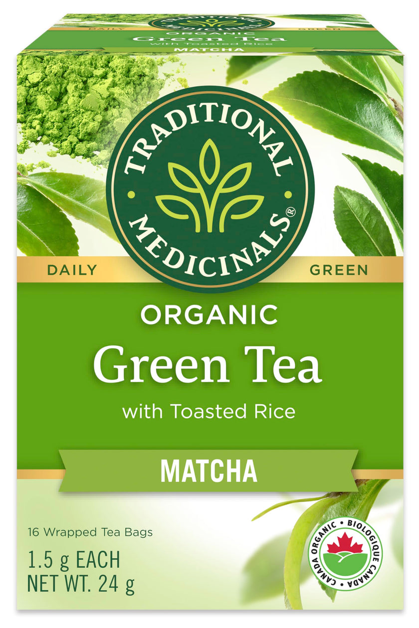 Traditional Medicinals - Organic Green Tea Matcha (16bg)