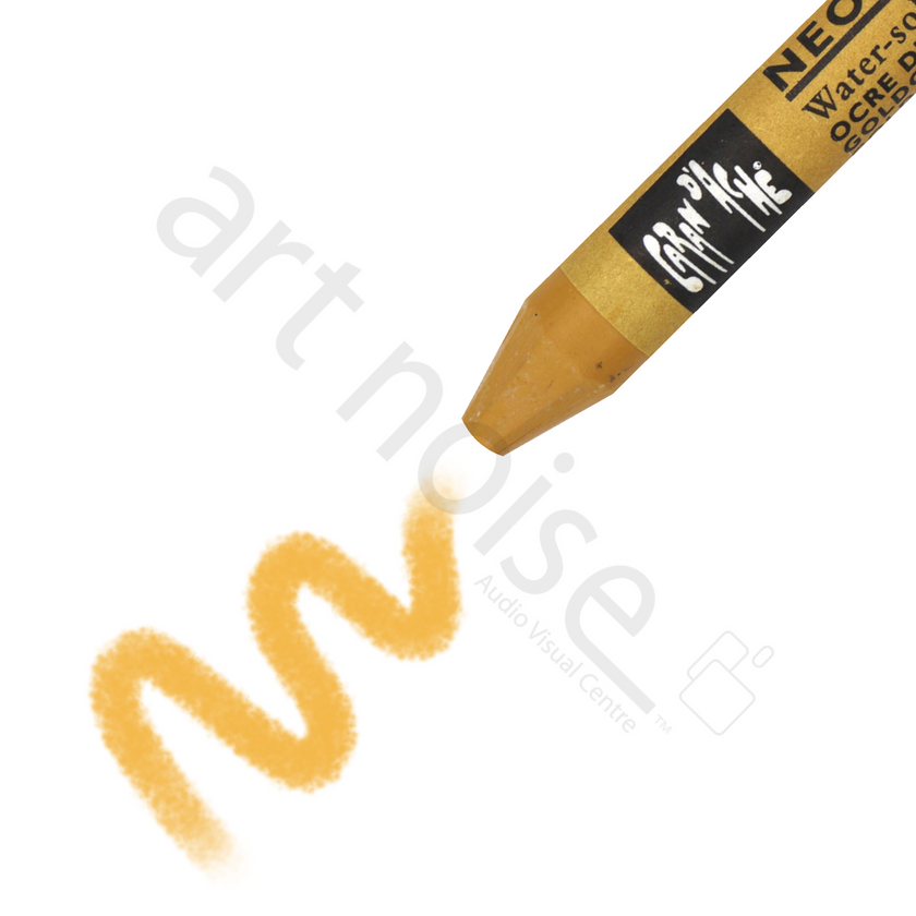 Caran d'Ache - Classic Neocolor II Water Soluble Wax Crayon - Browns and Ochres