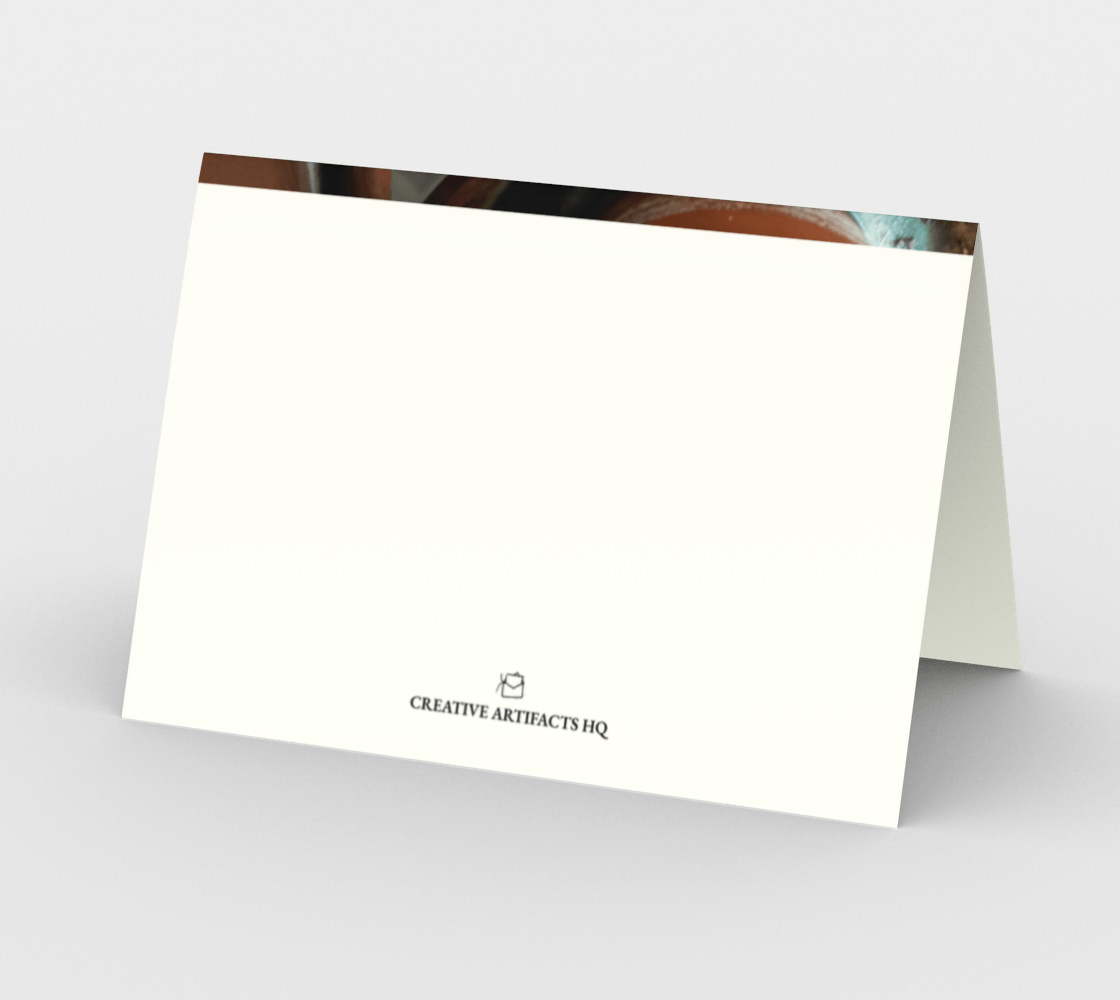 Set of 3 Blank Greeting Cards | 5 x 7 | Hazelnut & Avocado