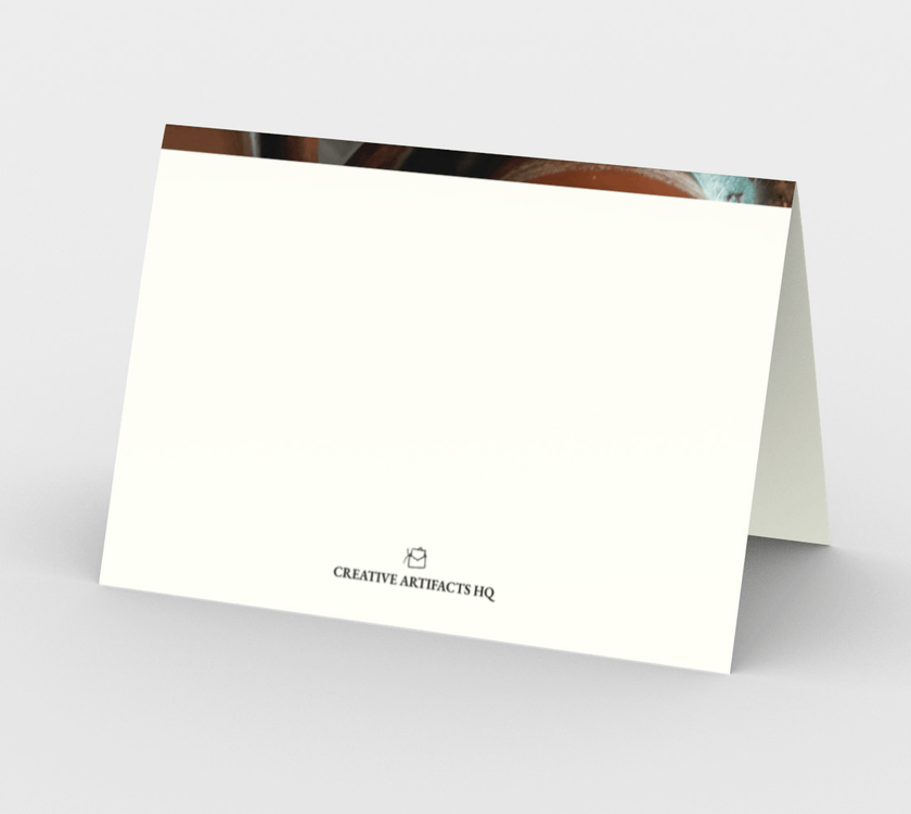 Set of 3 Blank Greeting Cards | 5 x 7 | Hazelnut & Avocado