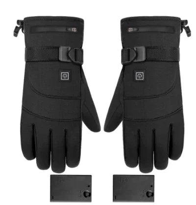 Motorbike Heated Gloves – Electric Touch Screen Winter Riding Gloves