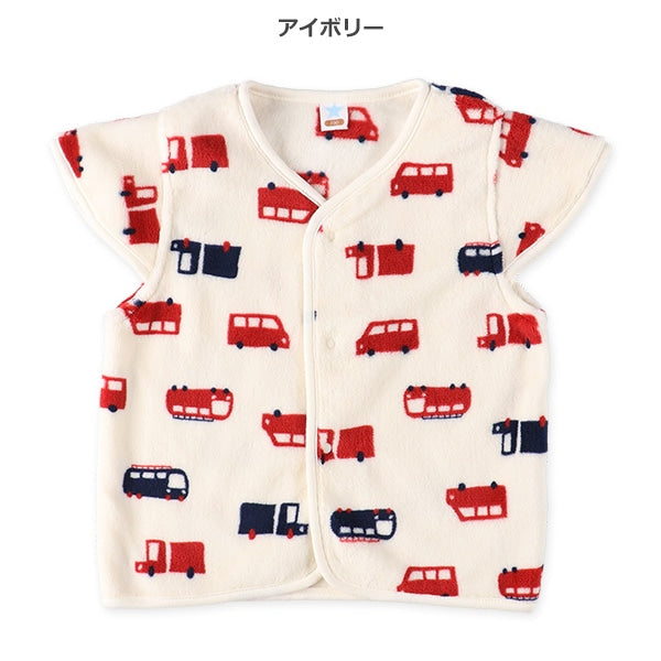 西松屋 ELFINDOLL フリースベスト（くるま） 正規品