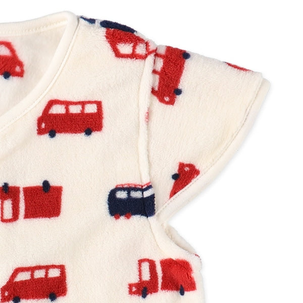 西松屋 ELFINDOLL フリースベスト（くるま） 正規品