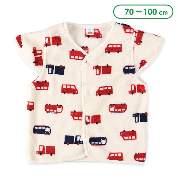 西松屋 ELFINDOLL フリースベスト（くるま） 正規品