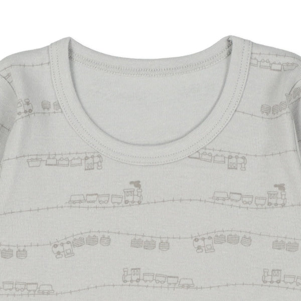 西松屋 HOTWRAP 3枚組長袖シャツ肌着（汽車・くるま） 正規品