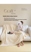 Heavyweight Flannel Fleece Blanket, 70×100–230×250 cm