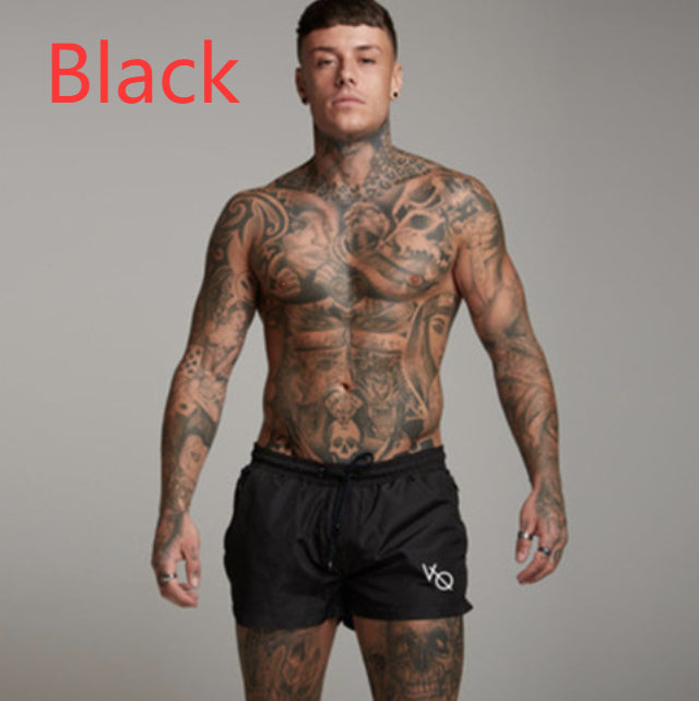 Men's Solid Color Swim Trunks | Nylon Spandex Beach Shorts Canada | M-3XL