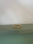 Standout Boutique Chainlink Gold Ring