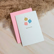 Deck the Halls Mini Ornament Holiday Card