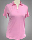 Clearance Assorted Women's Classic V- neck, sleeved Polos, loose fit.