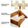 Elara Solid Wood Bed Frame