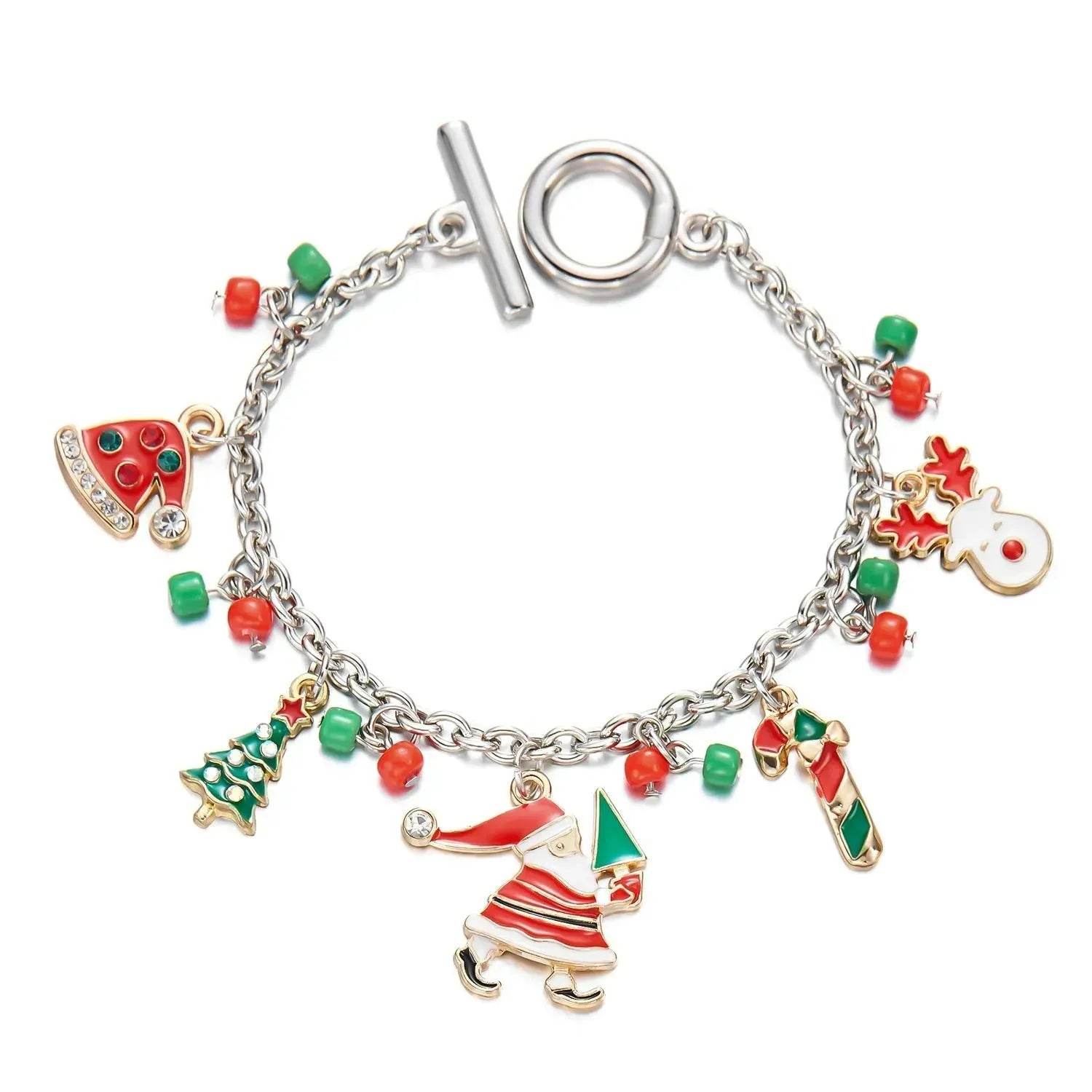 Christmas advent charm bracelet Nutcracker Charm Bracelet