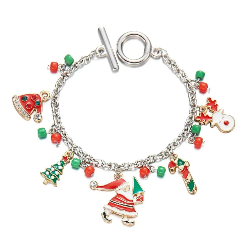 Christmas advent charm bracelet Nutcracker Charm Bracelet