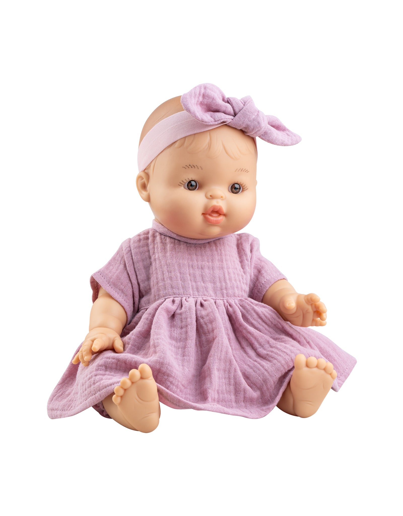 Baby Gordis - Federica with pink dress - Paola Reina