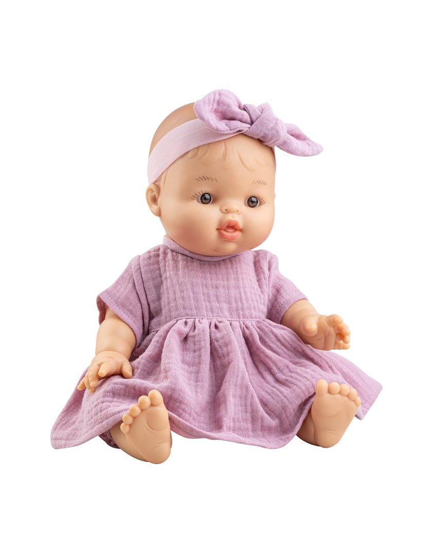 Baby Gordis - Federica with pink dress - Paola Reina