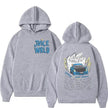 Fashion Printed Personality Pocket Pullover Hoodie Sweatshirt Unisex