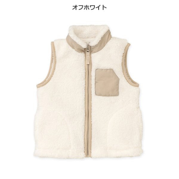 西松屋 ELFINDOLL CLASSIC フリース切り替えベスト 正規品