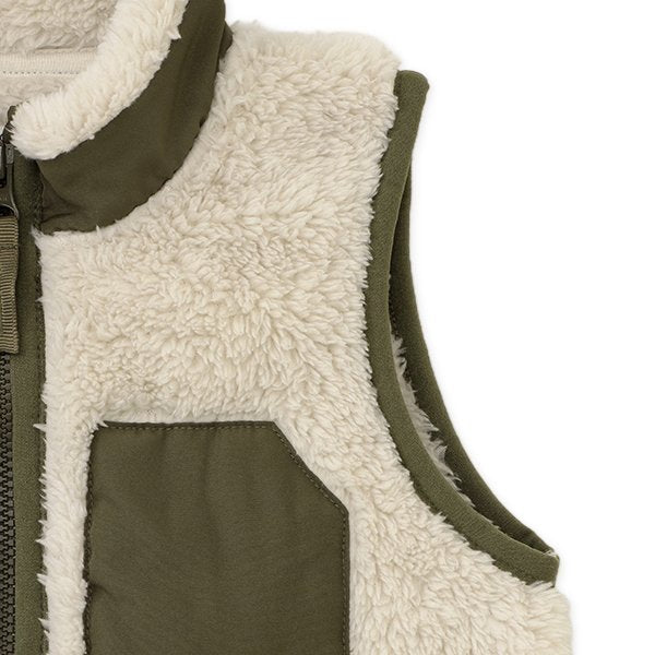 西松屋 ELFINDOLL CLASSIC フリース切り替えベスト 正規品