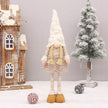 Retractable Luminous Santa Doll Rudolf Christmas Faceless Decoration Ornaments