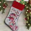 Flamingo Christmas Stockings Holiday Decoration Pendant