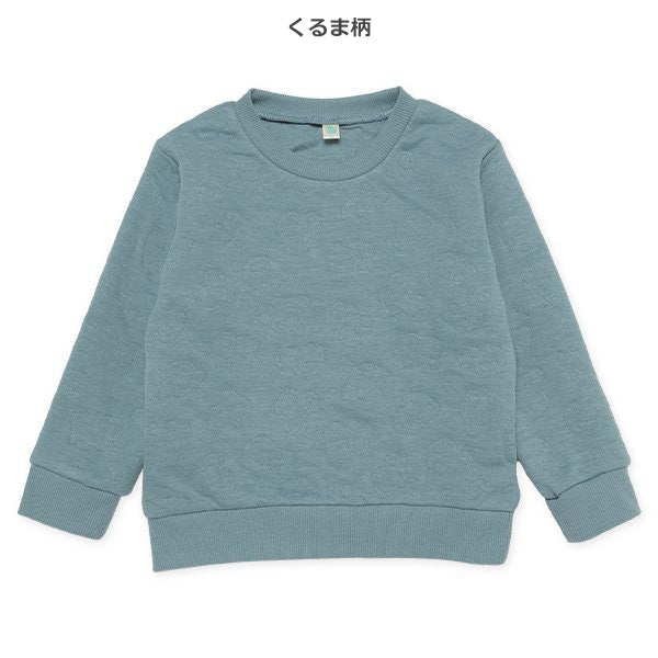 西松屋 ELFINDOLL キルトくま・くるまトレーナー 正規品