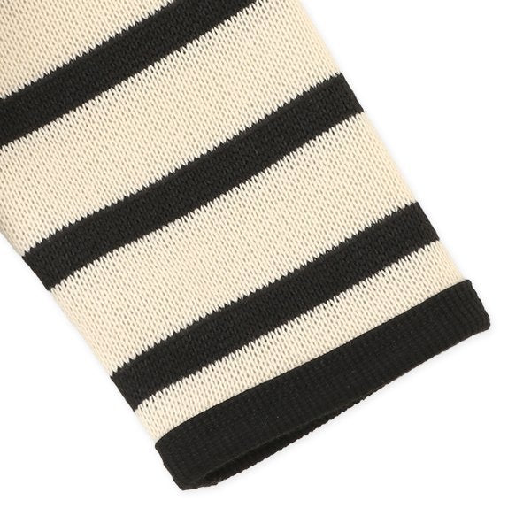 西松屋 ELFINDOLL 裏起毛ニットソーボーダートレーナー 正規品