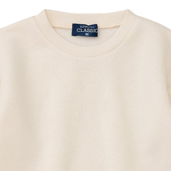 西松屋 ELFINDOLL CLASSIC 裏起毛袖ボアトレーナー 正規品