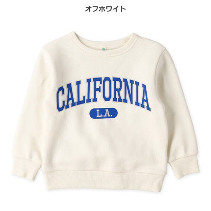 西松屋 ELFINDOLL 裏起毛カレッジプリントトレーナー 正規品