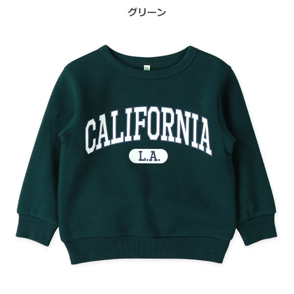 西松屋 ELFINDOLL 裏起毛カレッジプリントトレーナー 正規品