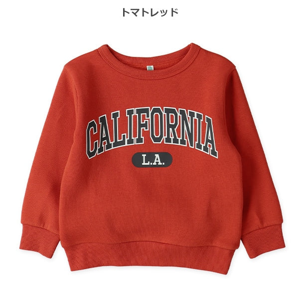 西松屋 ELFINDOLL 裏起毛カレッジプリントトレーナー 正規品