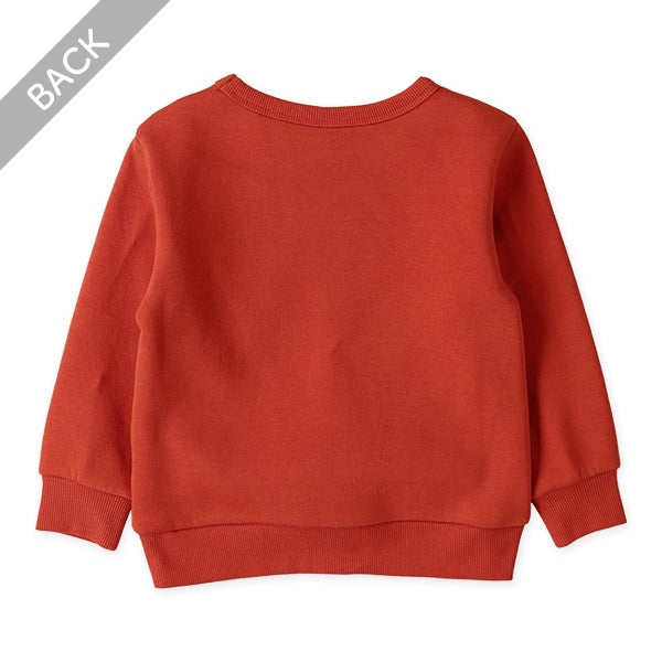 西松屋 ELFINDOLL 裏起毛カレッジプリントトレーナー 正規品