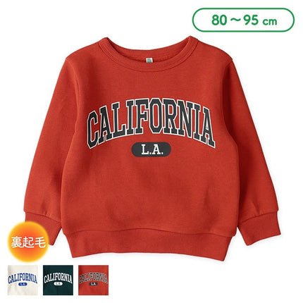 西松屋 ELFINDOLL 裏起毛カレッジプリントトレーナー 正規品