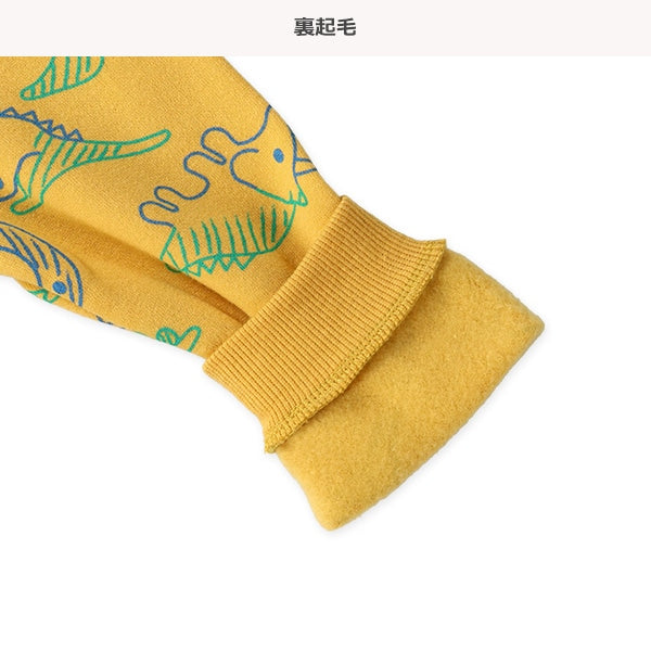 西松屋 ELFINDOLL 裏起毛恐竜ネオンカラートレーナー 正規品