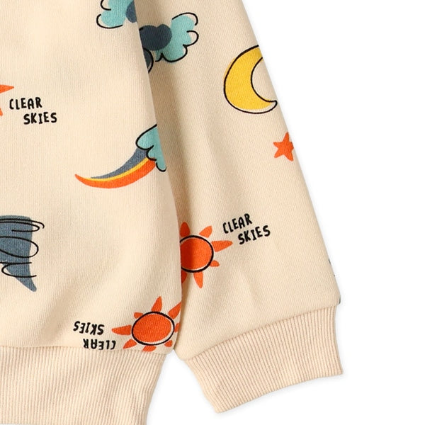 西松屋 ELFINDOLL 裏起毛アニマル天気トレーナー 正規品