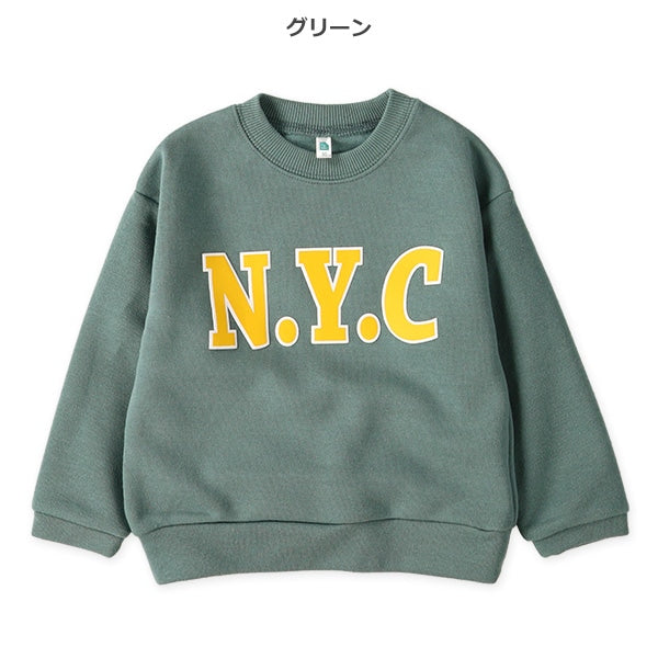 西松屋 ELFINDOLL 裏起毛発泡ロゴトレーナー 正規品