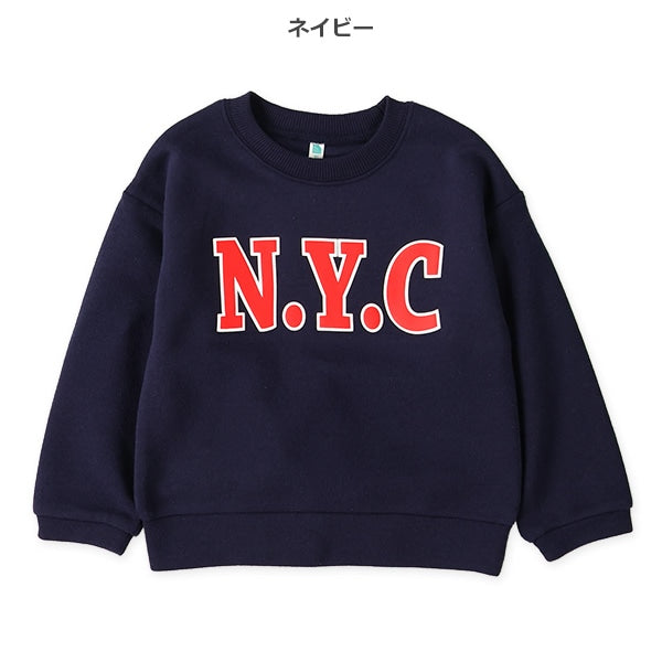 西松屋 ELFINDOLL 裏起毛発泡ロゴトレーナー 正規品