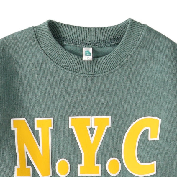 西松屋 ELFINDOLL 裏起毛発泡ロゴトレーナー 正規品