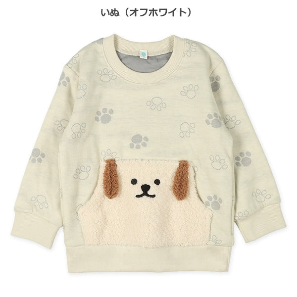 西松屋 ELFINDOLL フリースアニマルポケットキルトトレーナー 正規品