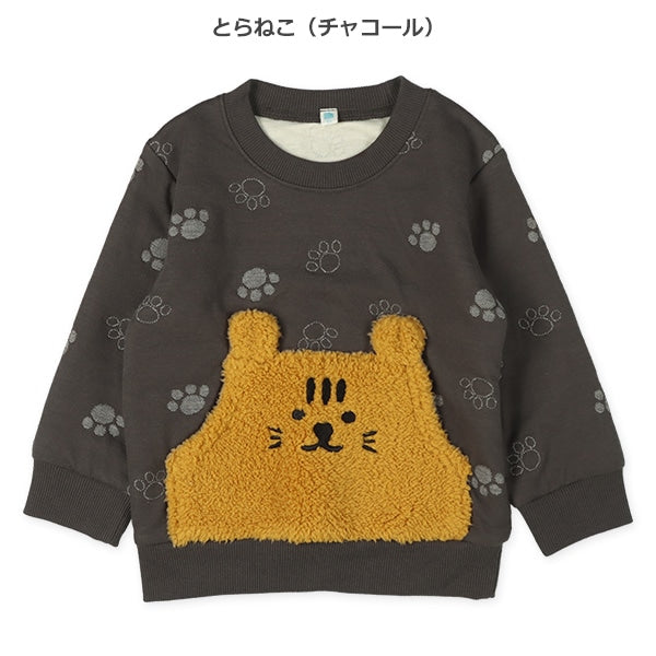 西松屋 ELFINDOLL フリースアニマルポケットキルトトレーナー 正規品