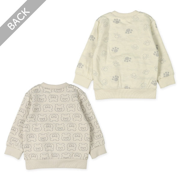 西松屋 ELFINDOLL フリースアニマルポケットキルトトレーナー 正規品