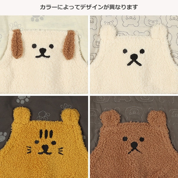 西松屋 ELFINDOLL フリースアニマルポケットキルトトレーナー 正規品