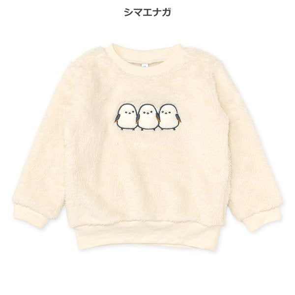 西松屋 ELFINDOLL シマエナガ・フェイスシャギートレーナー 正規品