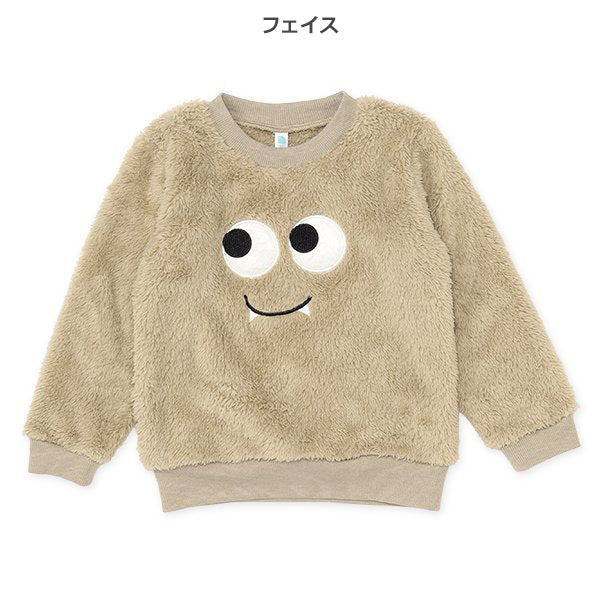 西松屋 ELFINDOLL シマエナガ・フェイスシャギートレーナー 正規品