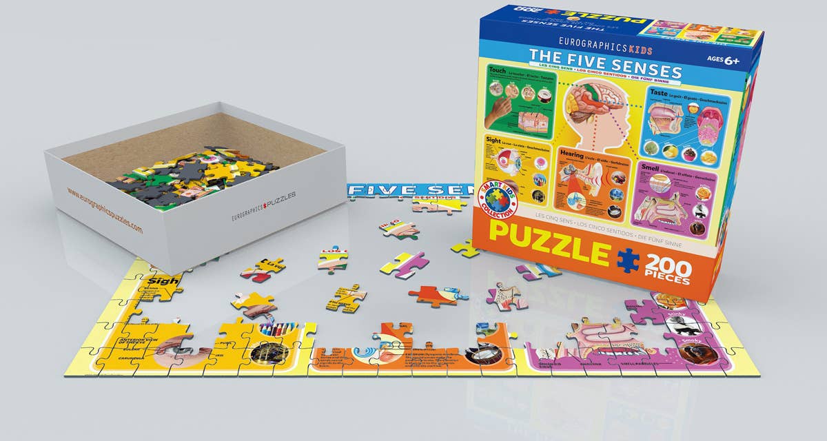 Eurographics Puzzles Canada - The Five Senses - Premium Quality